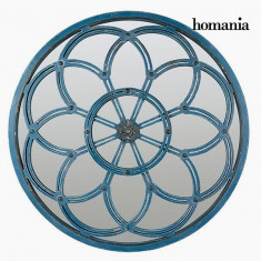 Oglinda Rotund Albastru - Modern Colectare by Homania foto