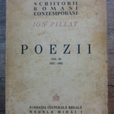 Poezii, editii definitive - Ion Pillat/ numerotata