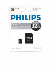PHILIPS MICRO SDHC CARD 32GB CLASS10+ADP foto