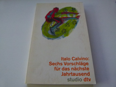 Italo calvino - sechs vorschlage foto