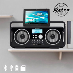 Radio Retro Reincrcabil pe Bluetooth AudioSonic RD1556 foto