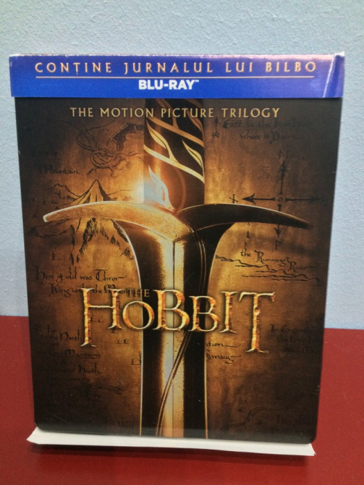Trilogia The Hobbit Blu-Ray , BoxSet , sub. romana, NOU!