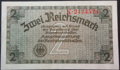 Bancnota 2 REICHSMARK - GERMANIA NAZISTA, anul 1940 *cod 229 (rara in XF+) foto