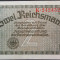 Bancnota 2 REICHSMARK - GERMANIA NAZISTA, anul 1940 *cod 229 (rara in XF+)
