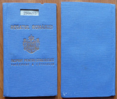 Pasaport Carol II , 1939 , Valburga Priller Pombaru , spion nazist foto