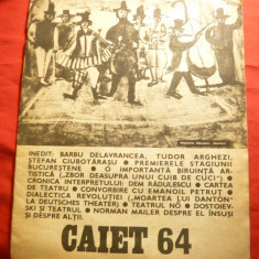 Revista Teatru- Caiet '64 - stagiunea 1982-1983 ,24 pag. mari