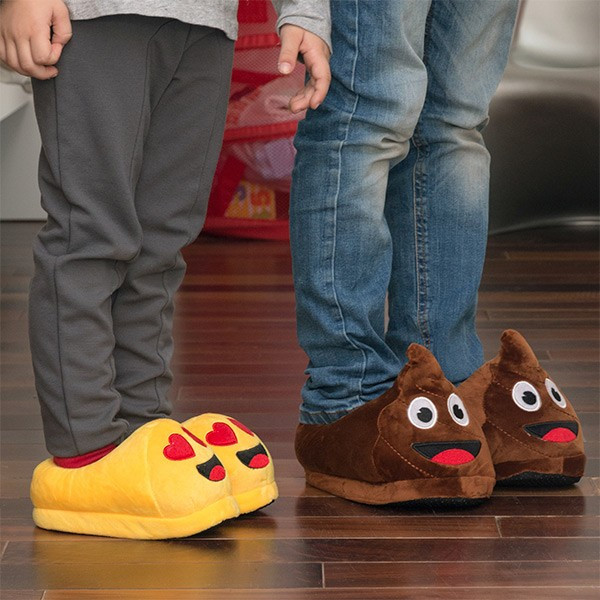 Papuci de Casa pentru Copii Emoticoane | arhiva Okazii.ro
