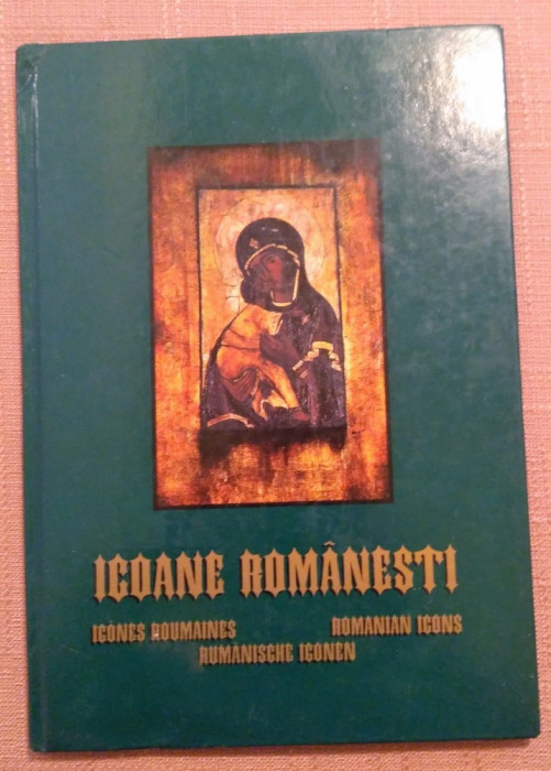 Icoane Romanesti - Album de arta in romana, franceza, engleza si germana