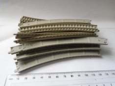 bnk jc Lone Star TREBLE-O-TRAINS set linii curbe - 15 bucati