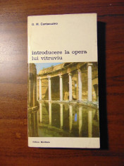 Introducere la opera lui Vitruviu - G. M. Cantacuzino (1993) foto