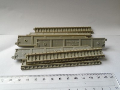 bnk jc Lone Star TREBLE-O-TRAINS set linii drepte - 11 bucati foto