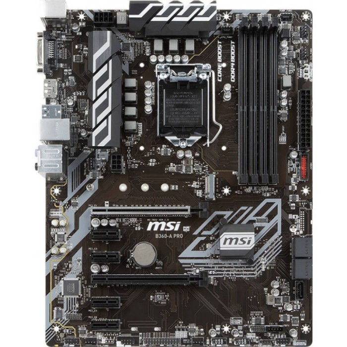 Placa de baza MSI B360-A PRO Intel LGA1151 ATX foto mare Placa de baza MSI B360-A PRO Intel LGA1151 ATX foto mare