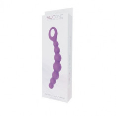 Dildo Anal Caterpill Ass Silicon Purple foto