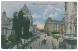 4280 - BUCURESTI, Market, Romania - old postcard, CENSOR - used - 1917, Circulata, Printata