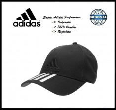 Sapca Adidas Performance Neagra - Originala - Reglabila - Bumbac - Detalii anunt foto