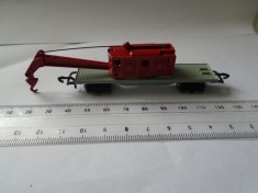 bnk jc Lone Star TREBLE-O-TRAINS 100 Ton Breakdown Crane - anii `60