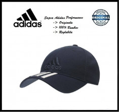 Sapca Adidas Performance Navy - Originala - Reglabila - Bumbac - Detalii anunt foto