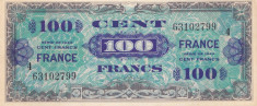 Bancnota Franta 100 Franci 1944 - P123c aUNC foto