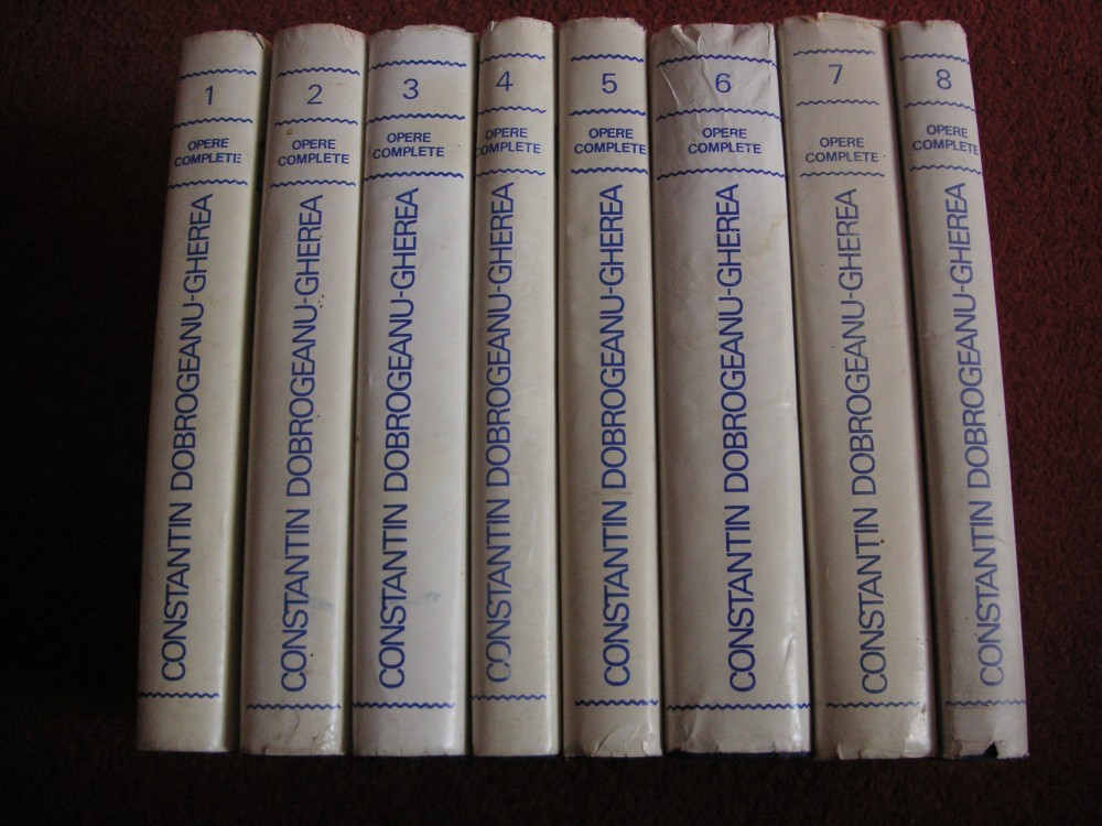 Constantin Dobrogeanu Gherea Opere complete (8 volume ) arhiva