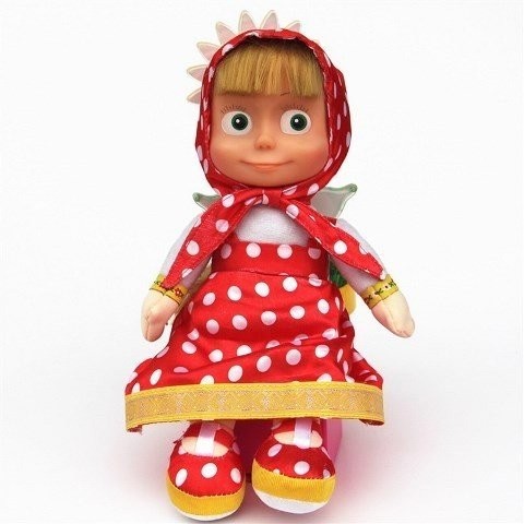 Masha din plus cu mecanism 30 cm Masha din plus cu mecanism 30 cm