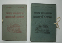 Cartea mecanicului de locomotive electrice, Draghici, Calceanu, 1980 foto