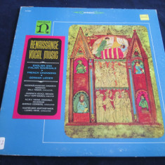 various - Renaissance Vocal Music _ vinyl,LP _ Nonesuch (SUA)