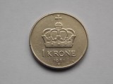 1 KRONE 1981 NORVEGIA, Europa