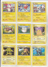 bnk crc Cartonase de colectie - Pokemon - lot 50 bucati diferite foto