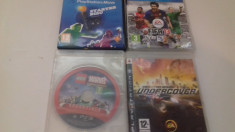 LOT 4 Jocuri NFS Undercover + LEGo Marvel - PS3 [Second hand] foto