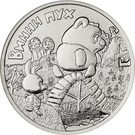 Rusia 25 Rubles 2017 - (Winnie the Pooh) Cupru-nichel, 27 mm KM-New UNC !!! foto