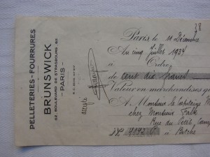 Ordin De Plata Paris 1933 Timbru Fiscal Si Stampila Lizibila Europa Okazii Ro