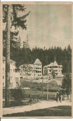 carte postala(ilustrata)-BORSEC-Csa de odihna a C.C.S. foto