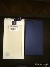 Husa tip carte Dux Ducis noua albastru pentru Xiaomi Mi Max 2 livrare gratuita foto
