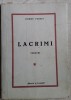 DOBRE PANAIT: LACRIMI(VERSURI)[volum debut/MUNCA SI LUMINA 1943/pref.N.PORSENNA]