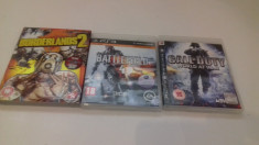 LOT 3 Jocuri Call of duty - World at war - Battlefield 4 - PS3 [Second hand] foto