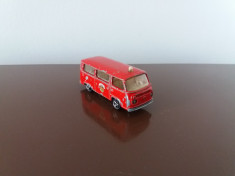 MAJORETTE Volkswagen T2 Fourgon Pompieri no.244, scara 1/60 foto