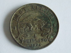 Moneda din argint 1 shilling 1924 -East Africa(5115) foto