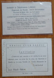 Cumpara ieftin Invitatie la Sezatoarea revistei Viata Basarabiei din 1943 si Nautic Club Balcic
