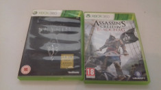 LOT 2 Jocuri - Assasin&amp;#039;s Creed IV Black Flag + SKYRIM - XBOX 360 [Second hand] foto