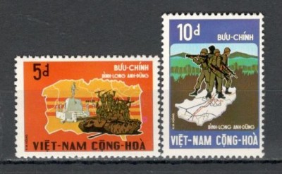 Vietnam de Sud.1972 Luptele de la Binh Long SV.367 foto