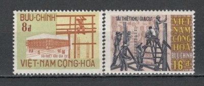 Vietnam de Sud.1970 Reconstructia dupa Ofensiva Tet SV.344 foto