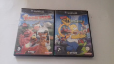 LOT 2 Jocuri - Barnyard + Simpsons - Gamecube [Second hand] foto