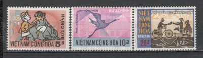 Vietnam de Sud.1971 Dezvoltarea serviciului postal SV.357 foto