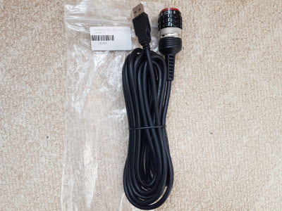 Cablu 88890305 USB Volvo Vocom Diagnosis Cable pentru interfata Vocom 88890300 foto