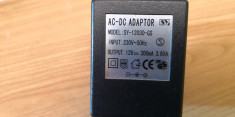 Alimentator SY 12V 300mA SY-12030-GS (40497) foto