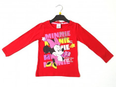 Bluza rosie Minnie Mouse 3-8ani foto