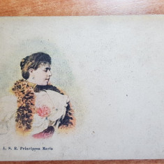 carte postala necirculata regina maria aprox. anul 1900