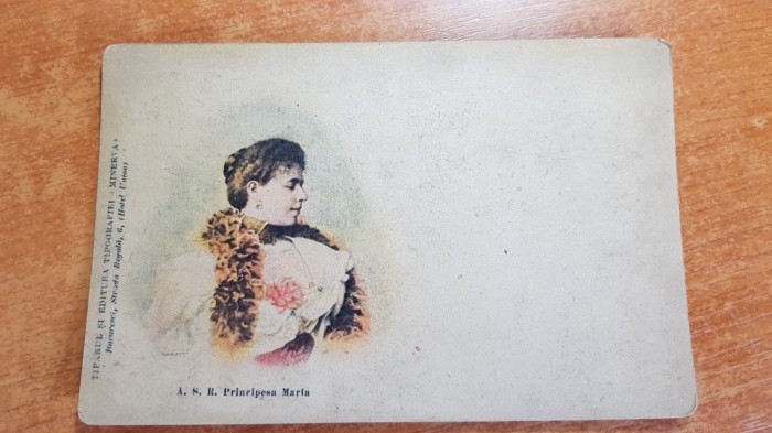 carte postala necirculata regina maria aprox. anul 1900