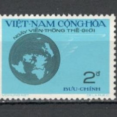 Vietnam de Sud.1973 Ziua mondiala a comunicatiilor SV.373