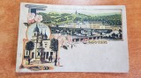 Carte postala necirculata &quot; salutari din campu-lung&quot; aprox. anul 1900, Altul, Romania 1900 - 1950